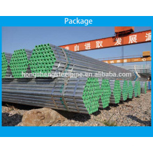 A53 estándar Tubo de acero estructural galvanizado